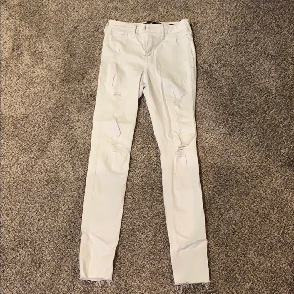 White jeans